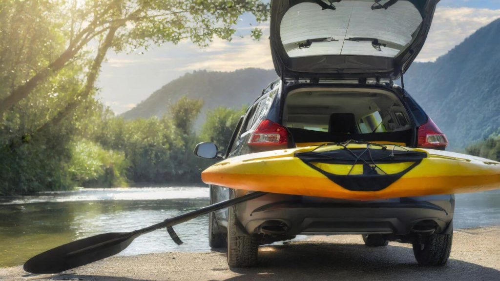 Loading the Kayak