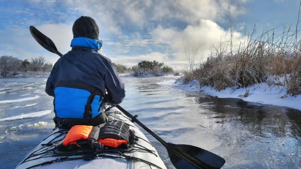 cold weather clothing when kayaking in florida