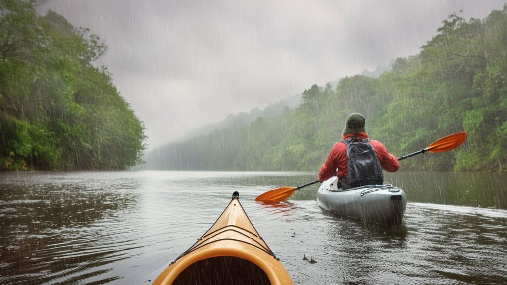 Can You Kayak In The Rain